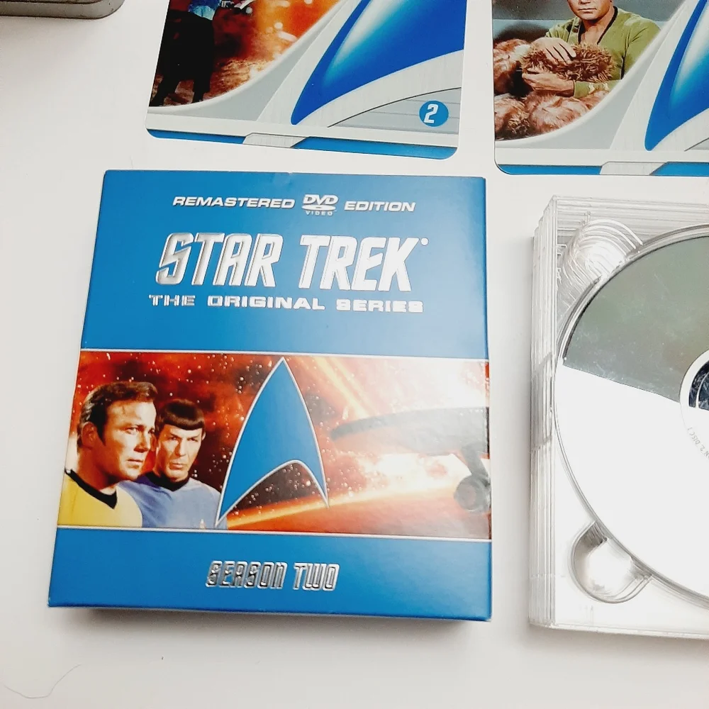 🍒 Star Trek: The Original Series - Season Two Remastered DVD TV Series Sci-Fi - Picture 5 of 11